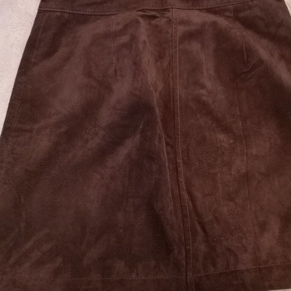 Brown skirt size 34 - Picture 2 of 3